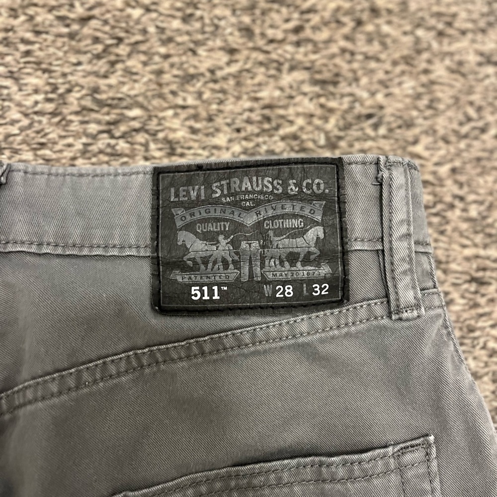 Levi's Gray 511 Slim Fit Jeans